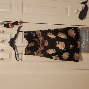 H&M pinup girl strapless dress